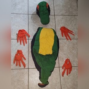 Kids Dinosaur Costume - Green and Yellow
